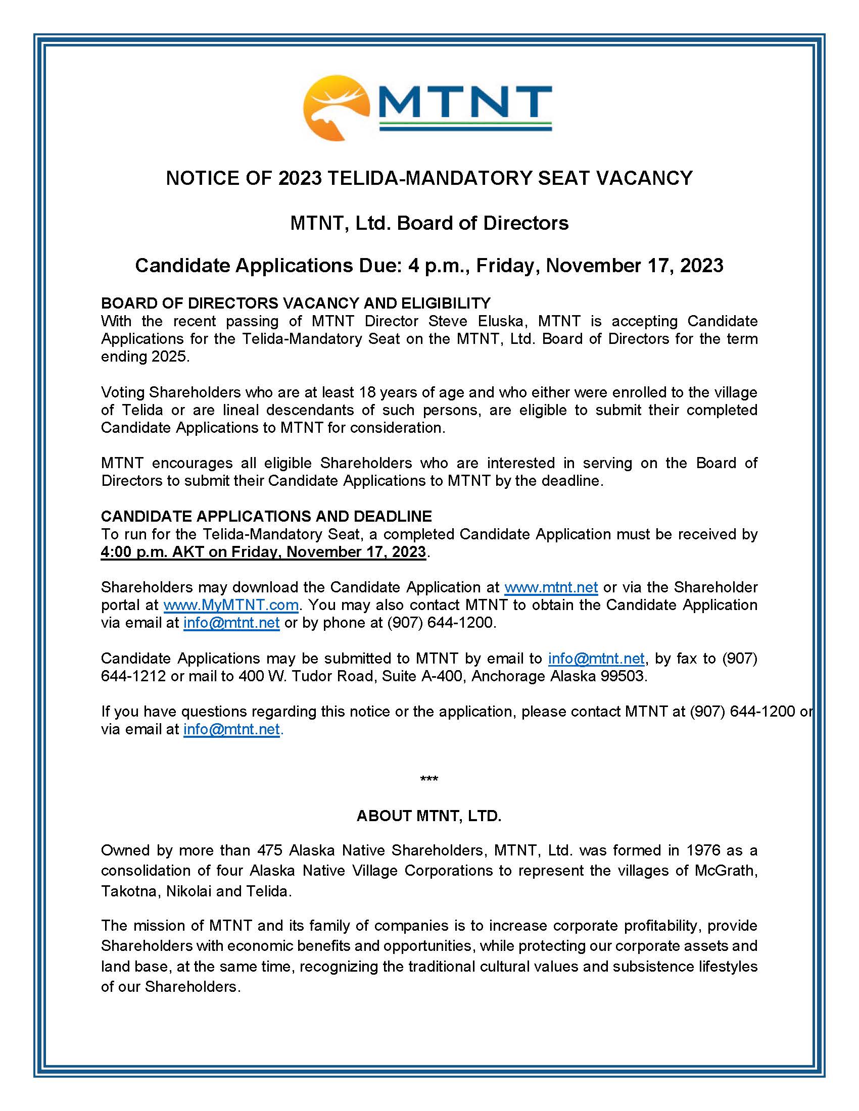 2023 Notice Telida Board Vacancy Ext.jpg